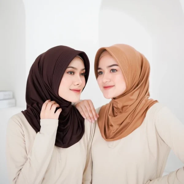 Hijab Sport Lycra Instan